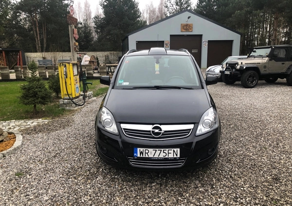 Opel Zafira cena 23900 przebieg: 205000, rok produkcji 2009 z Radom małe 379